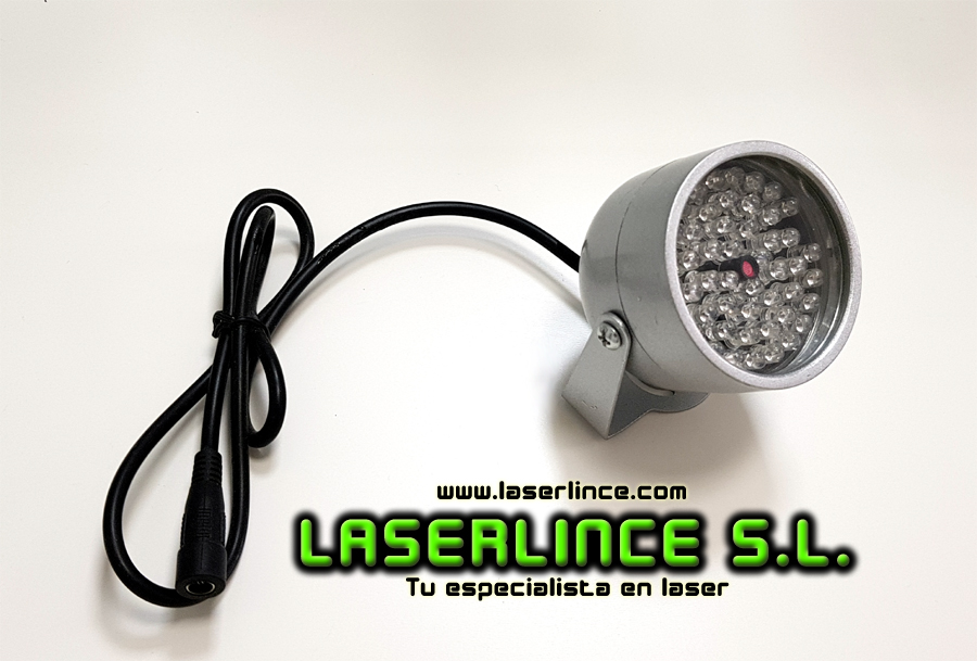 Infrared Spotlight 850nm 5W LED with ambient lighting sensor